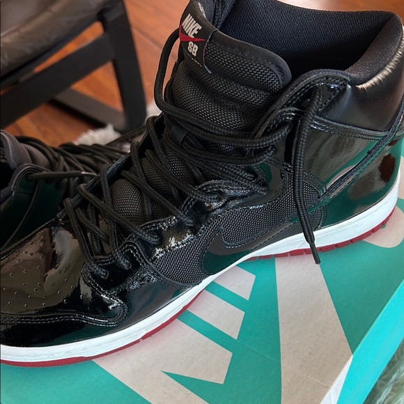 Nike SB Zoom Dunk High TR QS Black Sneakers - Picture 8 of 12